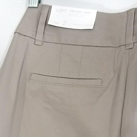 NWT Loft Original Crop Straight Through Hip/Thigh - Picture 7 of 8